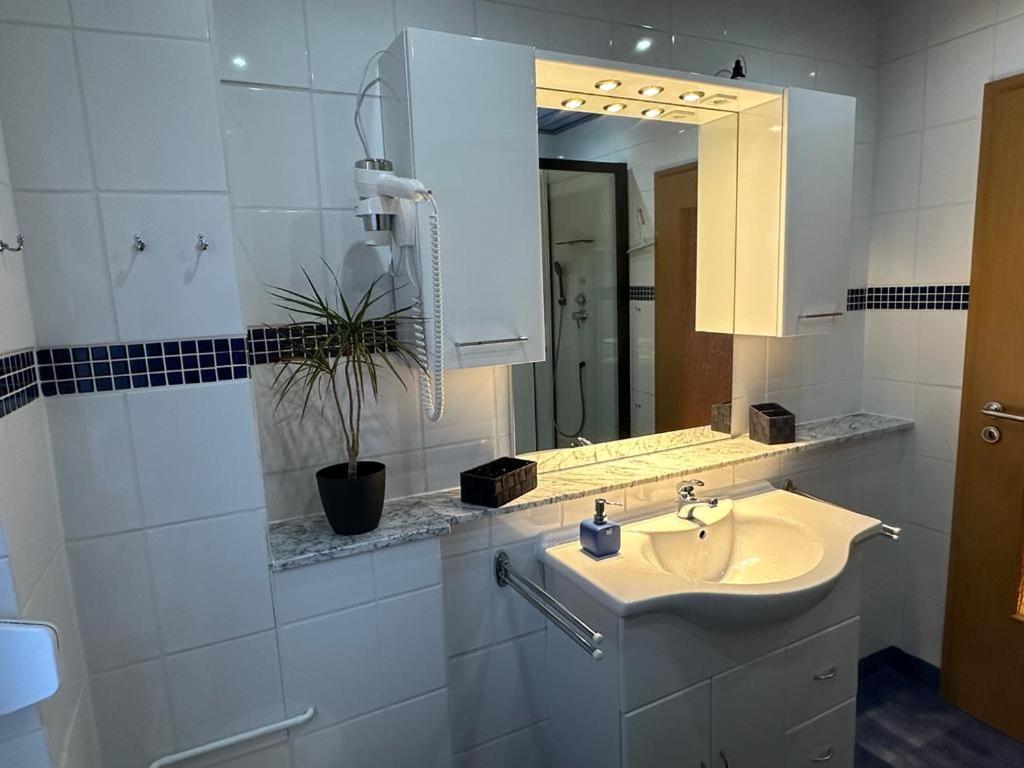 Christels Ferienwohnung 2 In Thale Mit Ueberdachter Terrasse, Kueche Mit Tv & Geschirrspueler Екстер'єр фото