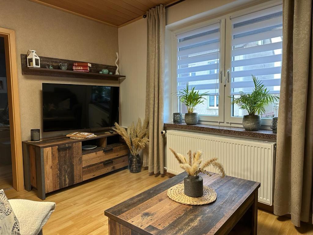 Christels Ferienwohnung 2 In Thale Mit Ueberdachter Terrasse, Kueche Mit Tv & Geschirrspueler Екстер'єр фото
